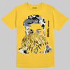 Jordan 4 "Tour Yellow" DopeSkill T-Shirt Rich Boy Camo Graphic Streetwear - Daisy