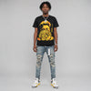 Tour Yellow 4s DopeSkill T-Shirt Rich Boy Camo Graphic