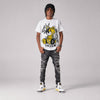 Tour Yellow 4s DopeSkill T-Shirt Smile Through The Pain Graphic