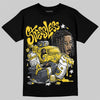 Jordan 4 "Tour Yellow" DopeSkill T-Shirt Stressless Graphic Streetwear - Black