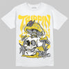 Jordan 4 "Tour Yellow" DopeSkill T-Shirt Trippin Graphic Streetwear - White