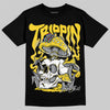 Jordan 4 "Tour Yellow" DopeSkill T-Shirt Trippin Graphic Streetwear - Black