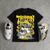 Tour Yellow 4s DopeSkill T-Shirt Trippin Graphic