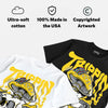 Tour Yellow 4s DopeSkill T-Shirt Trippin Graphic