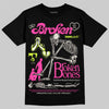 Jordan 7 Tennis Day DopeSkill T-Shirt Broken Bones Graphic Streetwear - Black
