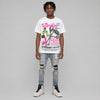 Tennis Day 7s DopeSkill T-Shirt Broken Bones Graphic