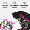 Tennis Day 7s DopeSkill T-Shirt Broken Bones Graphic