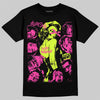 Jordan 7 Tennis Day DopeSkill T-Shirt Built Different Graphic Streetwear - Black