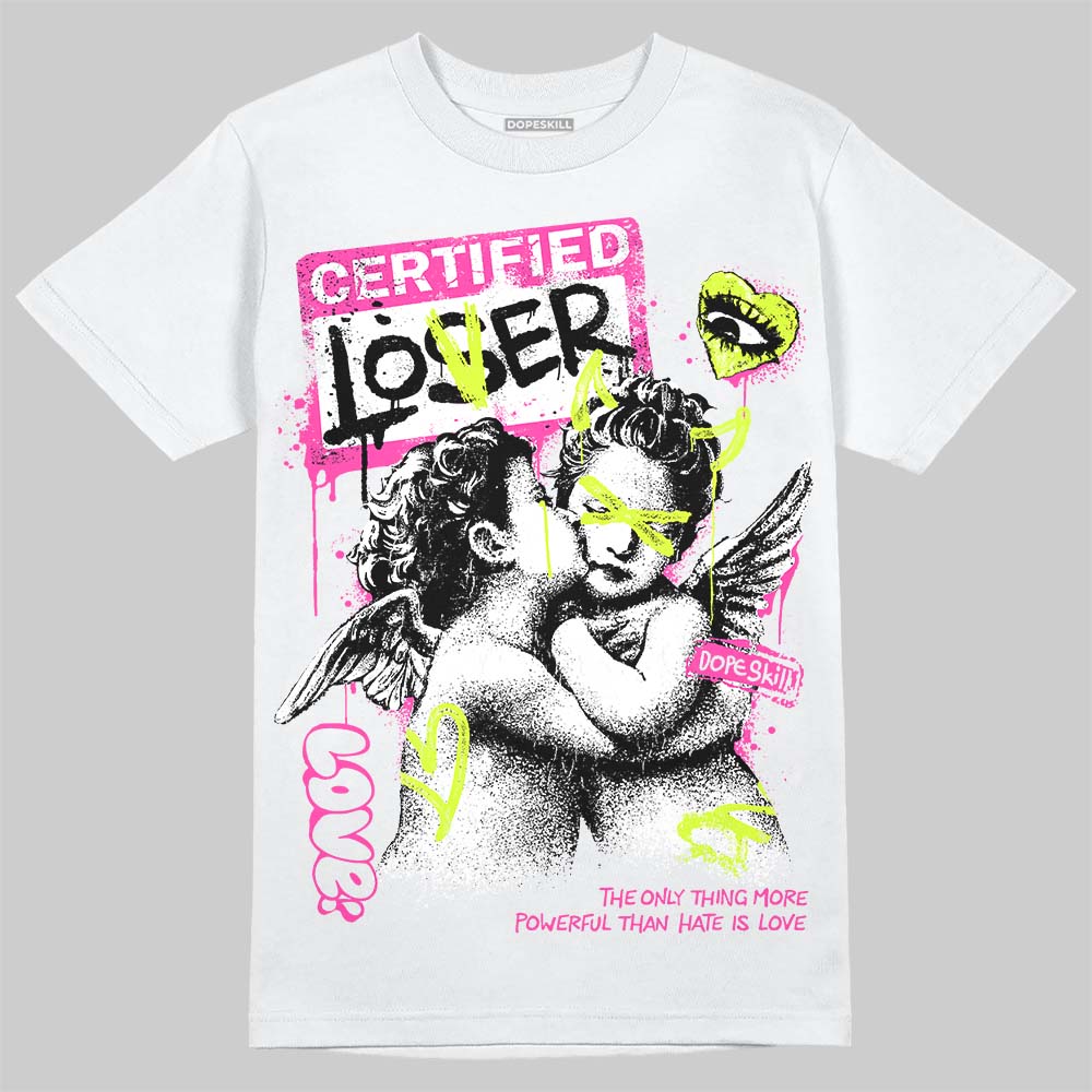 Jordan 7 Tennis Day DopeSkill T-Shirt Certified Lover Graphic Streetwear - White