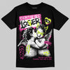Jordan 7 Tennis Day DopeSkill T-Shirt Certified Lover Graphic Streetwear - Black