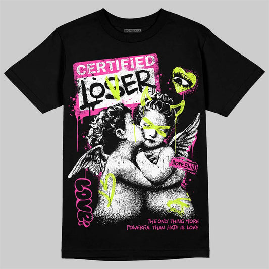Jordan 7 Tennis Day DopeSkill T-Shirt Certified Lover Graphic Streetwear - Black
