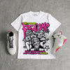 Tennis Day 7s DopeSkill Oversize Print T-Shirt Distorted Realms Graphic
