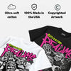 Tennis Day 7s DopeSkill Oversize Print T-Shirt Distorted Realms Graphic