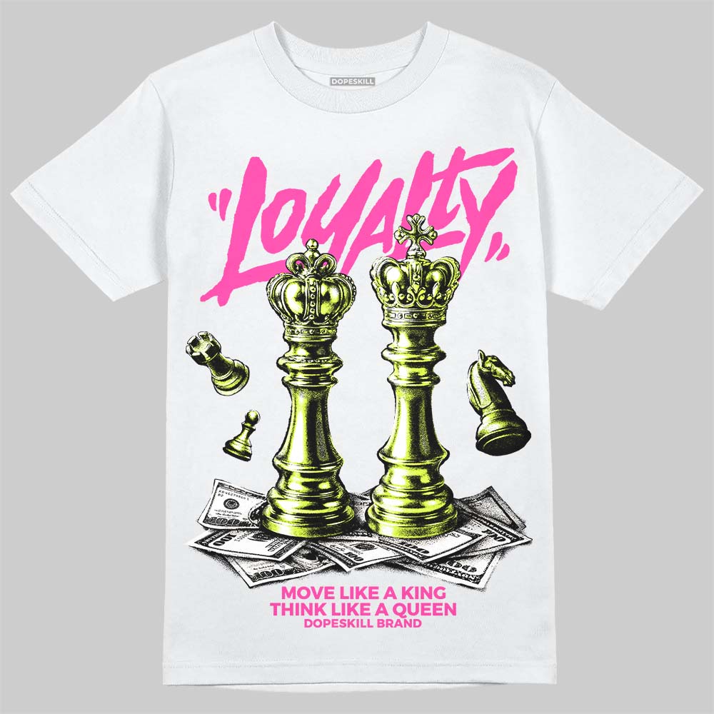 Jordan 7 Tennis Day DopeSkill T-Shirt Loyalty Graphic Streetwear  White