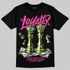 Jordan 7 Tennis Day DopeSkill T-Shirt Loyalty Graphic Streetwear - Black