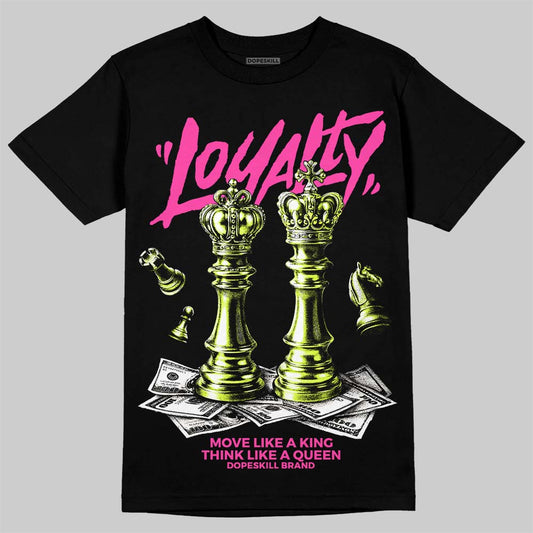 Jordan 7 Tennis Day DopeSkill T-Shirt Loyalty Graphic Streetwear - Black