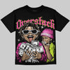 Jordan 7 Tennis Day DopeSkill Oversize Print T-Shirt Overstack Graphic Streetwear - Black