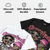 Tennis Day 7s DopeSkill Oversize Print T-Shirt Overstack Graphic