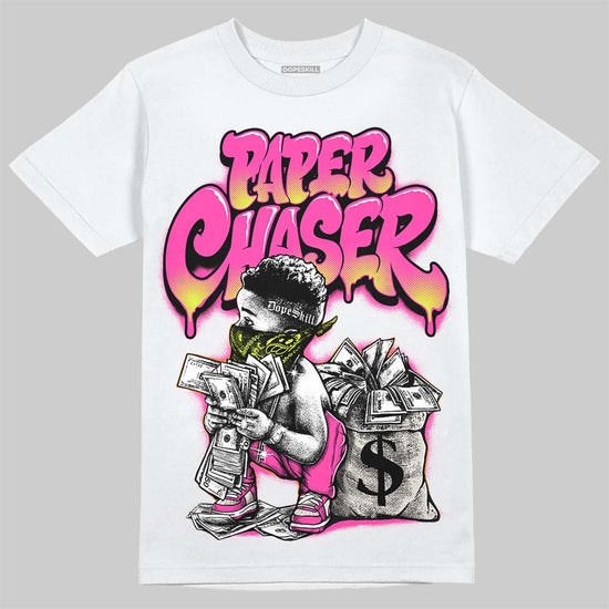 Jordan 7 Tennis Day DopeSkill T-Shirt Paper Chaser Boy Graphic Streetwear - White