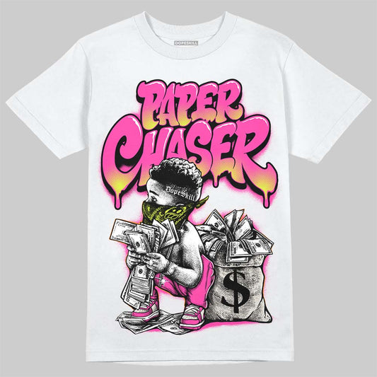 Jordan 7 Tennis Day DopeSkill T-Shirt Paper Chaser Boy Graphic Streetwear - White