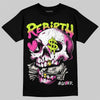 Jordan 7 Tennis Day DopeSkill T-Shirt Rebirth Graphic Streetwear - Black