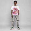 Tennis Day 7s DopeSkill T-Shirt Smile Through The Pain Graphic