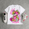 Tennis Day 7s DopeSkill T-Shirt Smile Through The Pain Graphic