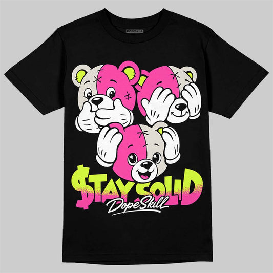 Jordan 7 Tennis Day DopeSkill T-Shirt Stay Solid Graphic Streetwear - Black