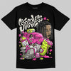 Jordan 7 Tennis Day DopeSkill T-Shirt Stressless Graphic Streetwear - Black