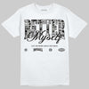 Jordan 8 "Chrome" DopeSkill T-Shirt Better Myself Graphic Streetwear - White