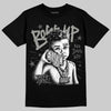 Jordan 8 "Chrome" DopeSkill T-Shirt Boss Up Graphic Streetwear - Black
