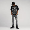Chrome 8s DopeSkill T-Shirt Broken Bones Graphic