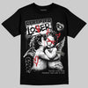Jordan 8 "Chrome" DopeSkill T-Shirt Certified Lover Graphic Streetwear - Black