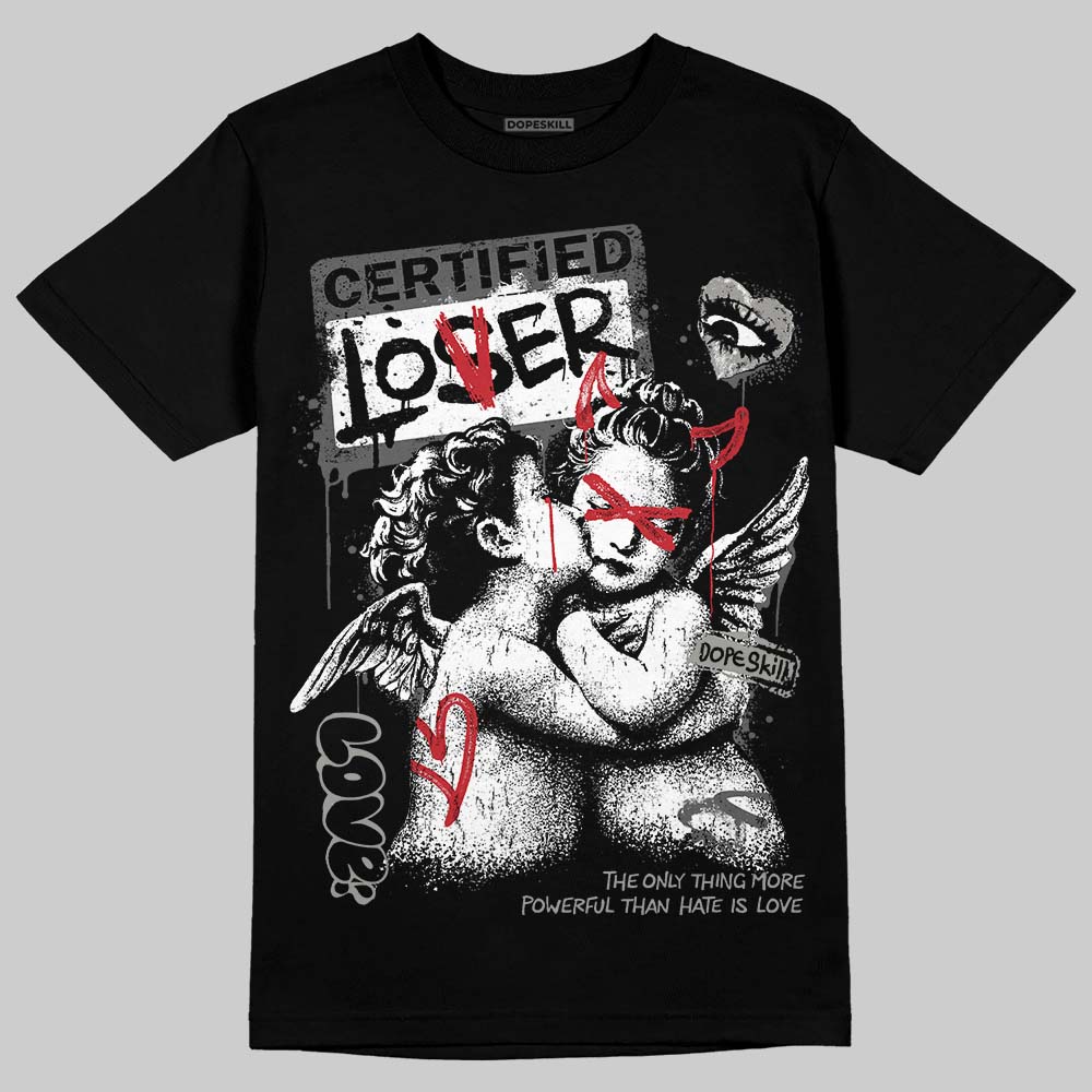 Jordan 8 "Chrome" DopeSkill T-Shirt Certified Lover Graphic Streetwear - Black