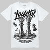 Jordan 8 "Chrome" DopeSkill T-Shirt Loyalty Graphic Streetwear - White