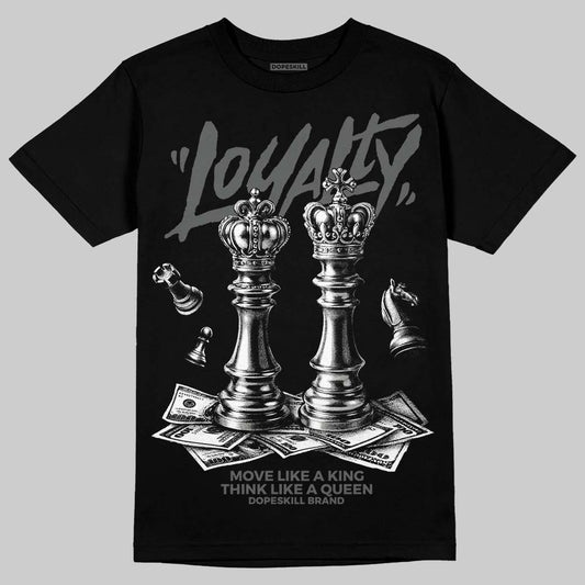 Jordan 8 "Chrome" DopeSkill T-Shirt Loyalty Graphic Streetwear - Black