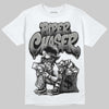 Jordan 8 "Chrome" DopeSkill T-Shirt Paper Chaser Boy Graphic Streetwear - White 