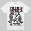 Jordan 8 "Chrome" DopeSkill T-Shirt Real Lover Graphic Streetwear - White