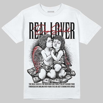 Jordan 8 "Chrome" DopeSkill T-Shirt Real Lover Graphic Streetwear - White