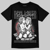 Jordan 8 "Chrome" DopeSkill T-Shirt Real Lover Graphic Streetwear - Black