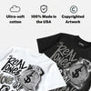 Chrome 8s DopeSkill T-Shirt Real Ones Move In Silence Graphic