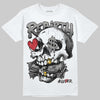 Jordan 8 "Chrome" DopeSkill T-Shirt Rebirth Graphic Streetwear - White