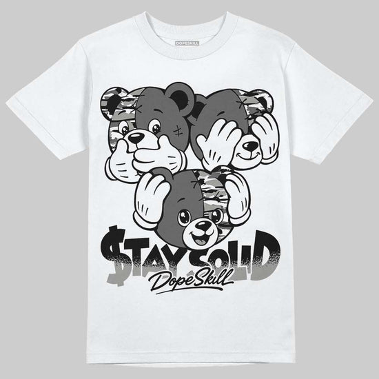 Jordan 8 "Chrome" DopeSkill T-Shirt Stay Solid Graphic Streetwear - White