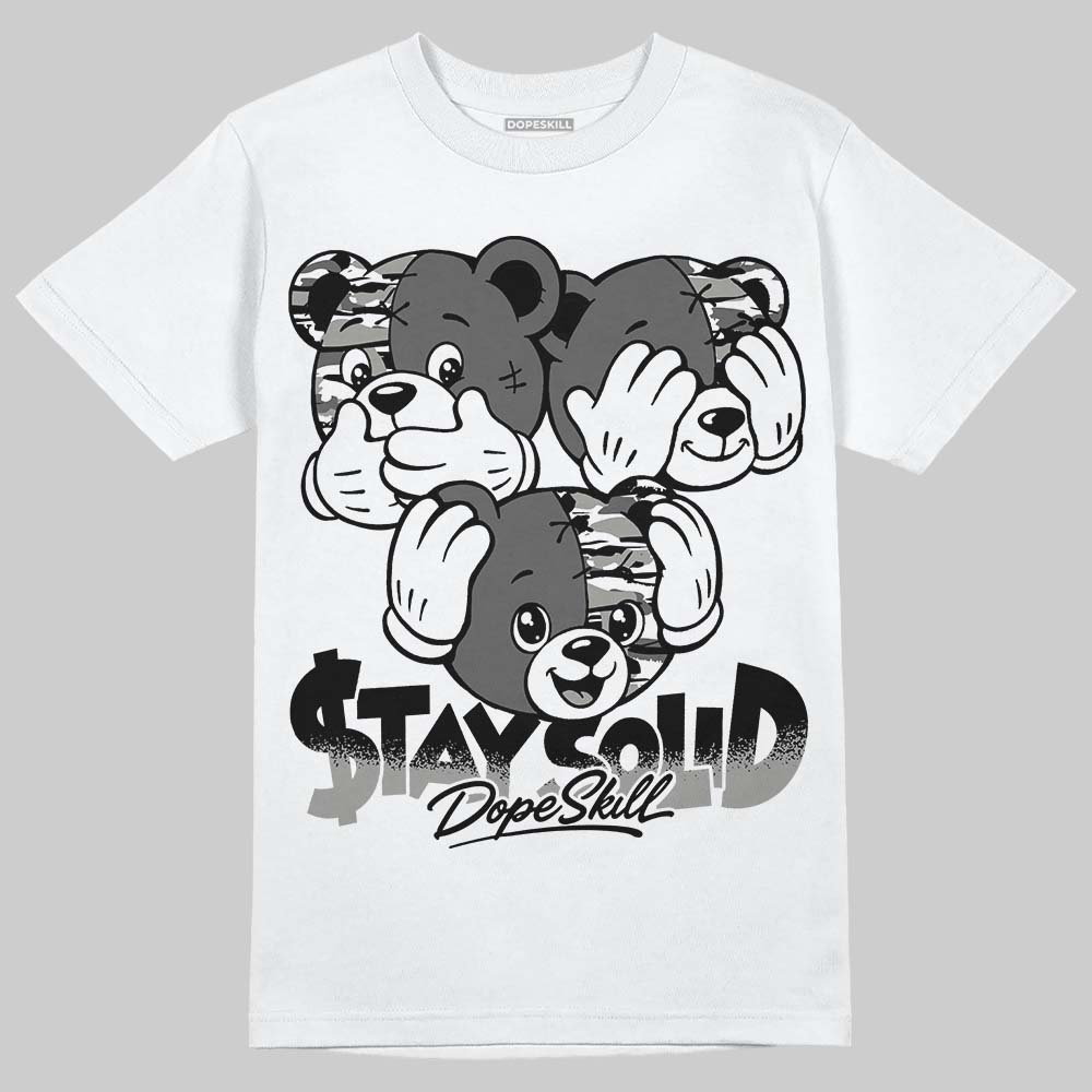 Jordan 8 "Chrome" DopeSkill T-Shirt Stay Solid Graphic Streetwear - White