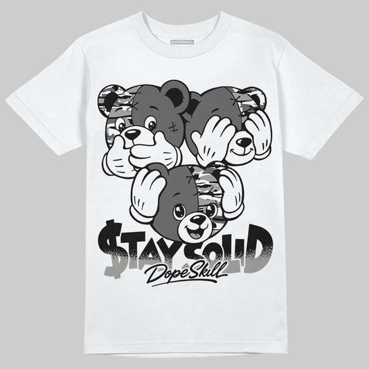 Jordan 8 "Chrome" DopeSkill T-Shirt Stay Solid Graphic Streetwear - White