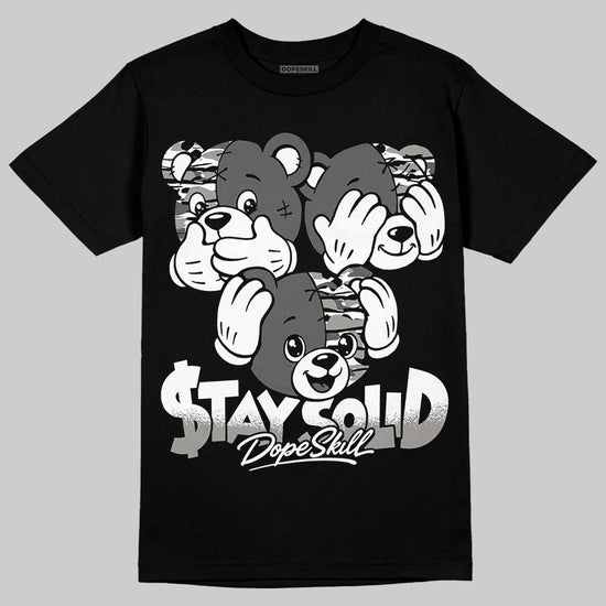 Jordan 8 "Chrome" DopeSkill T-Shirt Stay Solid Graphic Streetwear - Black