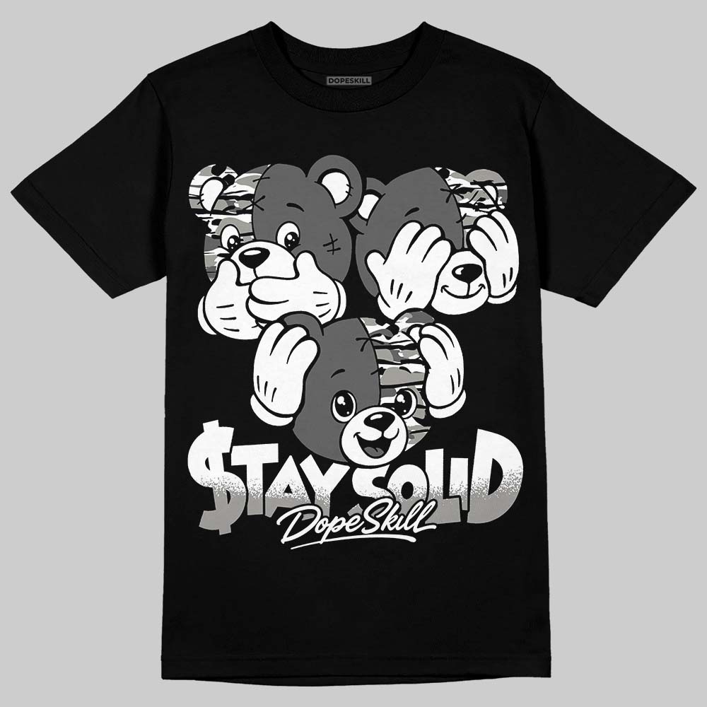 Jordan 8 "Chrome" DopeSkill T-Shirt Stay Solid Graphic Streetwear - Black