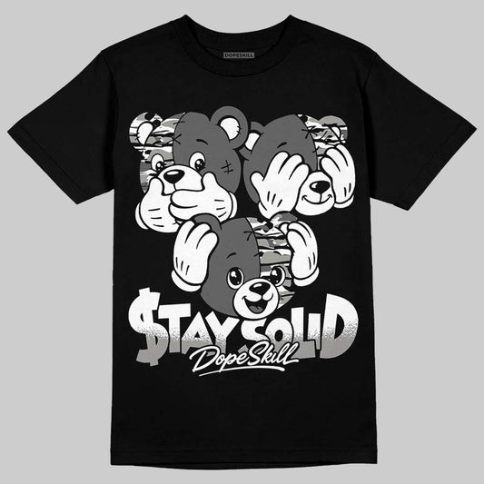 Jordan 8 "Chrome" DopeSkill T-Shirt Stay Solid Graphic Streetwear - Black