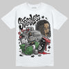 Jordan 8 "Chrome" DopeSkill T-Shirt Stressless Graphic Streetwear - White