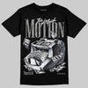 Jordan 8 "Chrome" DopeSkill T-Shirt Too Much Motion Graphic Streetwear - Black